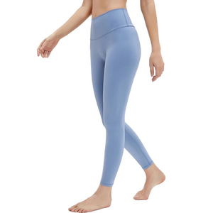 Light Blue High Rise Soft Sunzel Leggings Full Length Pastel Workout Gym Yoga